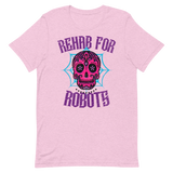 Rehab for Robots Dia de los Muertos Unisex/Men's T-shirt (Hendrix's Colors)