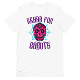 Rehab for Robots Dia de los Muertos Unisex/Men's T-shirt (Hendrix's Colors)