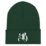 Logo Beanie - White Embroidery