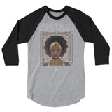 Protect Black Women Unisex/Men's ¾ Sleeve Raglan