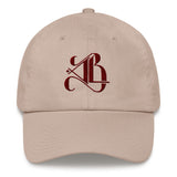 Logo Dad Cap - Maroon Embroidery