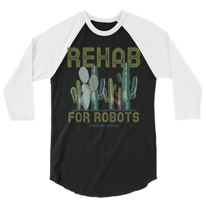 Rehab for Robots Cactus ¾ Sleeve