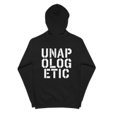 UNAPOLOGETIC Unisex Fleece Zip Hoodie