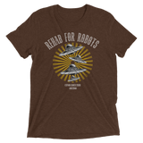 Rehab for Robots "Saucers" Unisex/Men's Tri-Blend T-Shirt