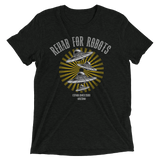 Rehab for Robots "Saucers" Unisex/Men's Tri-Blend T-Shirt