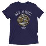 Rehab for Robots "Saucers" Unisex/Men's Tri-Blend T-Shirt