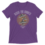 Rehab for Robots "Saucers" Unisex/Men's Tri-Blend T-Shirt
