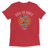 Rehab for Robots "Saucers" Unisex/Men's Tri-Blend T-Shirt