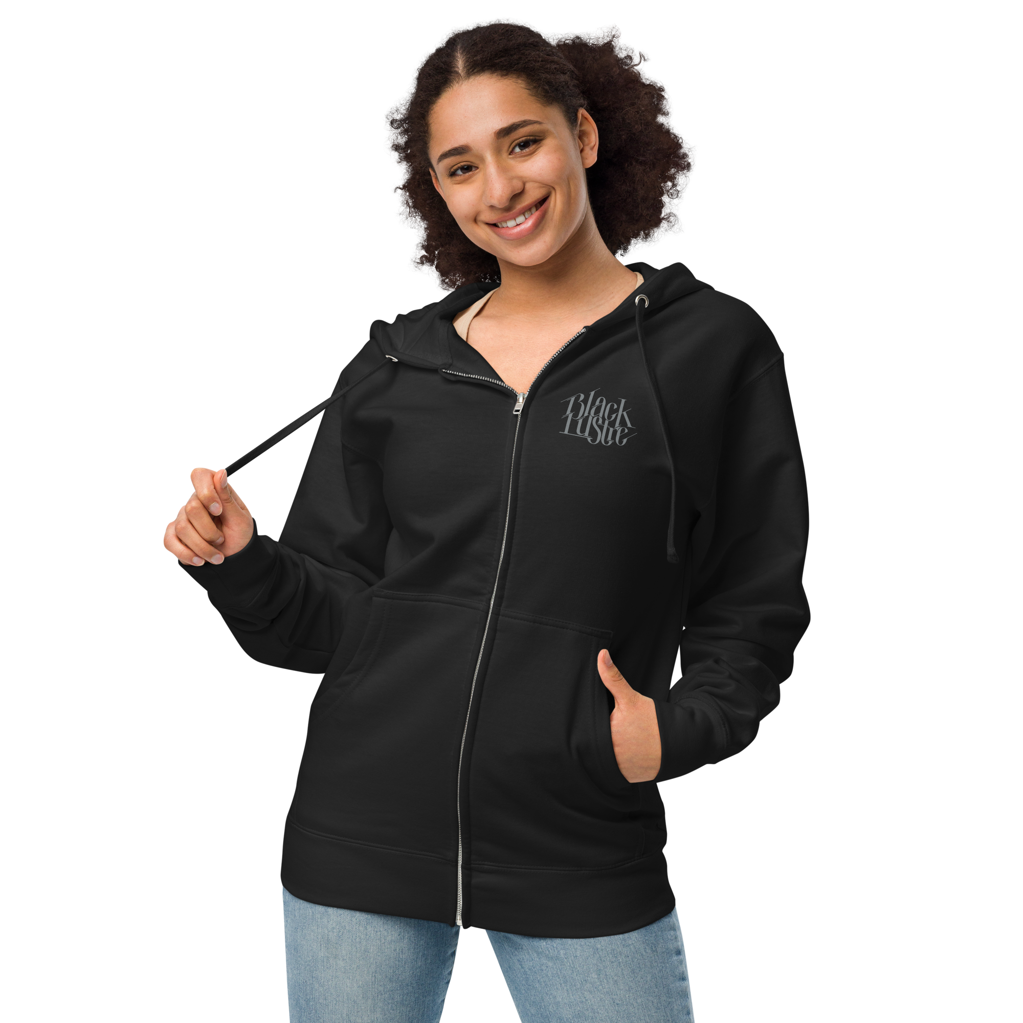 2024 UNAPOLOGETIC Unisex fleece zip up hoodie – Blacklustre Clothing Company