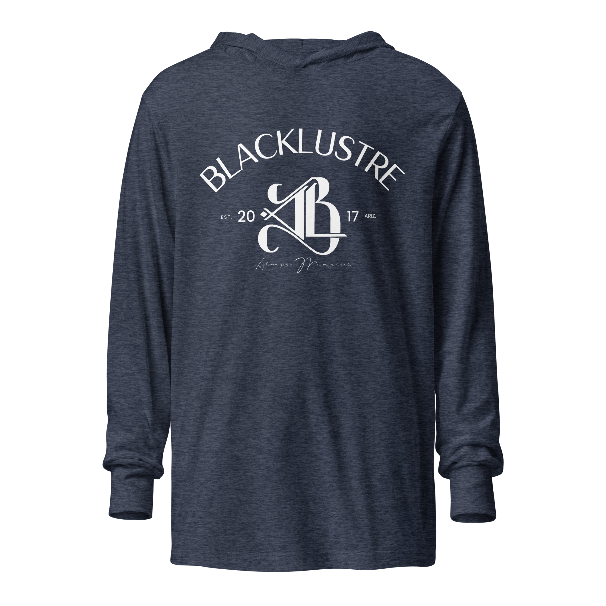 BLACKLUSTRE® Always Magical Unisex Hooded Long Sleeve T