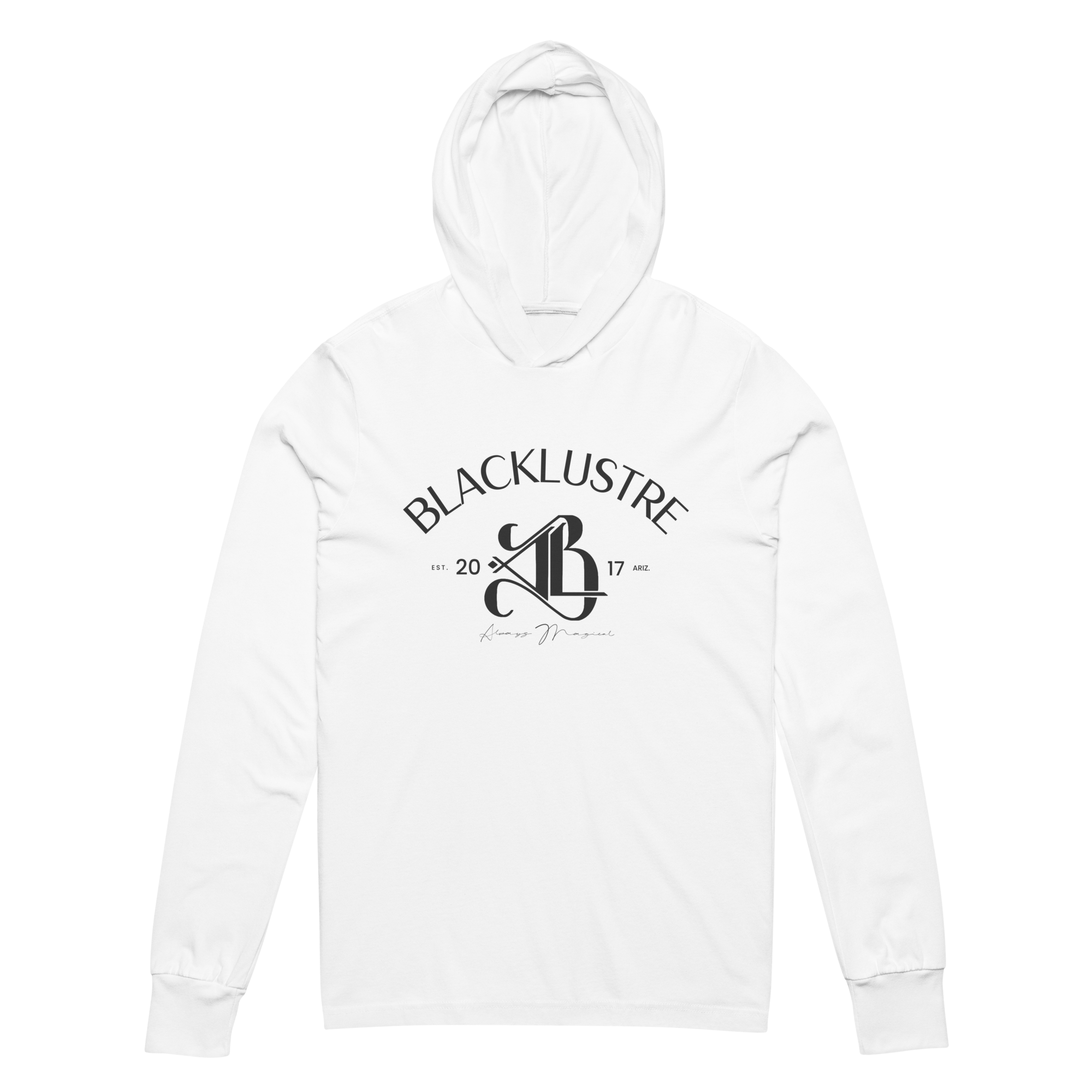 BLACKLUSTRE® Always Magical Unisex Hooded Long Sleeve T