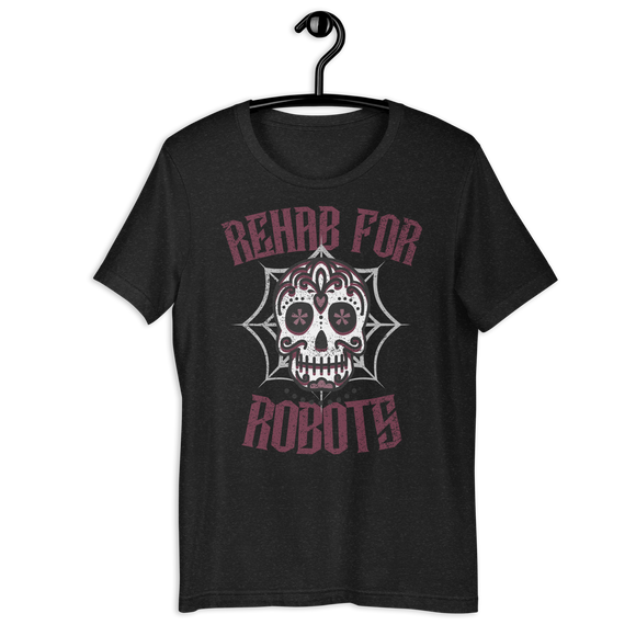 Rehab for Robots Dia de los Muertos Unisex/Men's T-shirt