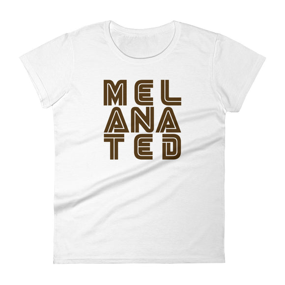 Melanated Women's short sleeve t-shirt