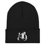 Logo Beanie - White Embroidery