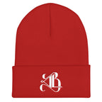 Logo Beanie - White Embroidery
