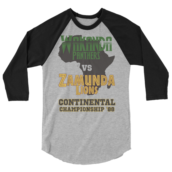 The Championship 3/4 sleeve raglan shirt
