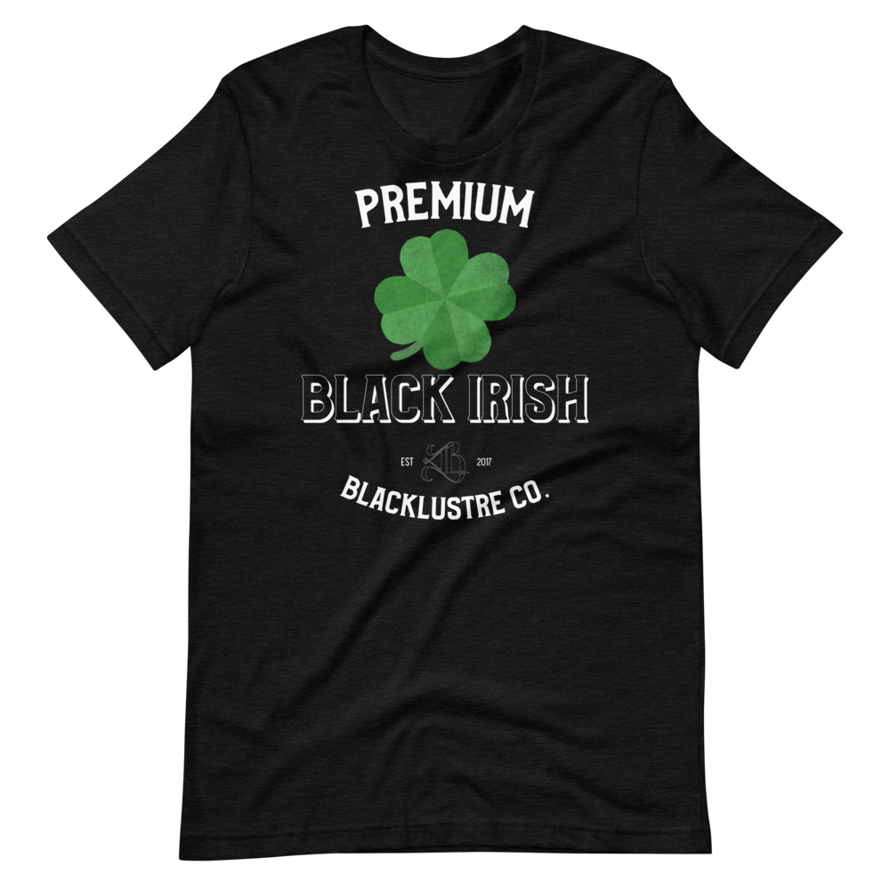 "Premium Black Irish" Short-Sleeve Unisex T-Shirt