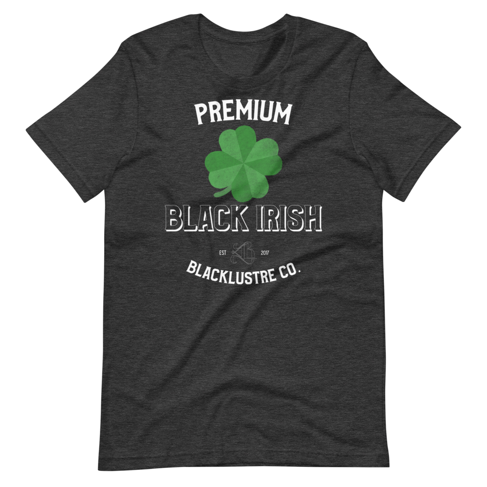 "Premium Black Irish" Short-Sleeve Unisex T-Shirt