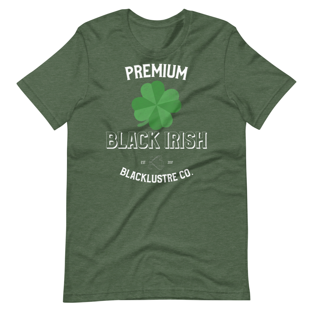 "Premium Black Irish" Short-Sleeve Unisex T-Shirt