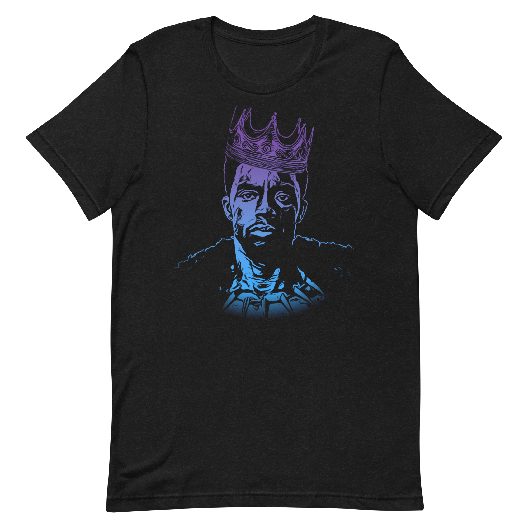 Notorious K.I.N.G. (Purple/Blue Fade) Unisex/Men's T-Shirt