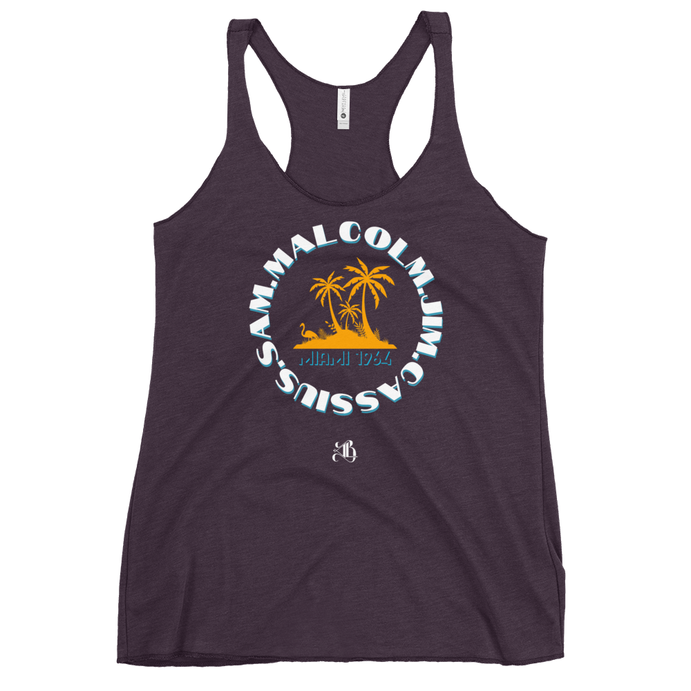 Miami 1964 Women's Racerback Tank