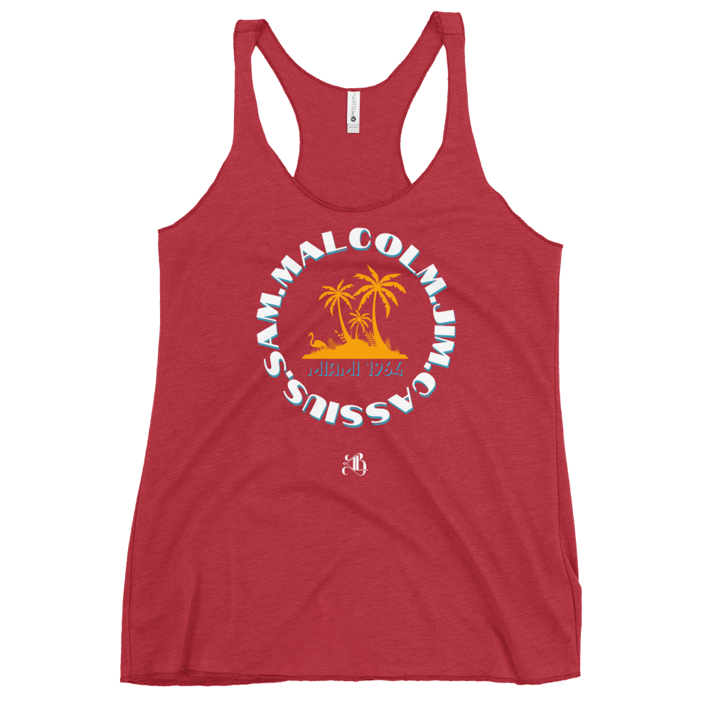 Miami 1964 Women's Racerback Tank