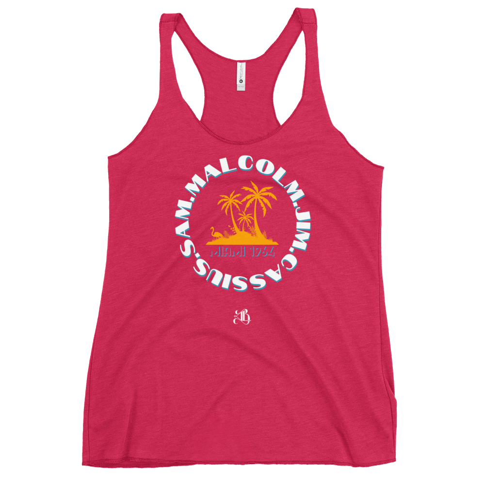 Miami 1964 Women's Racerback Tank